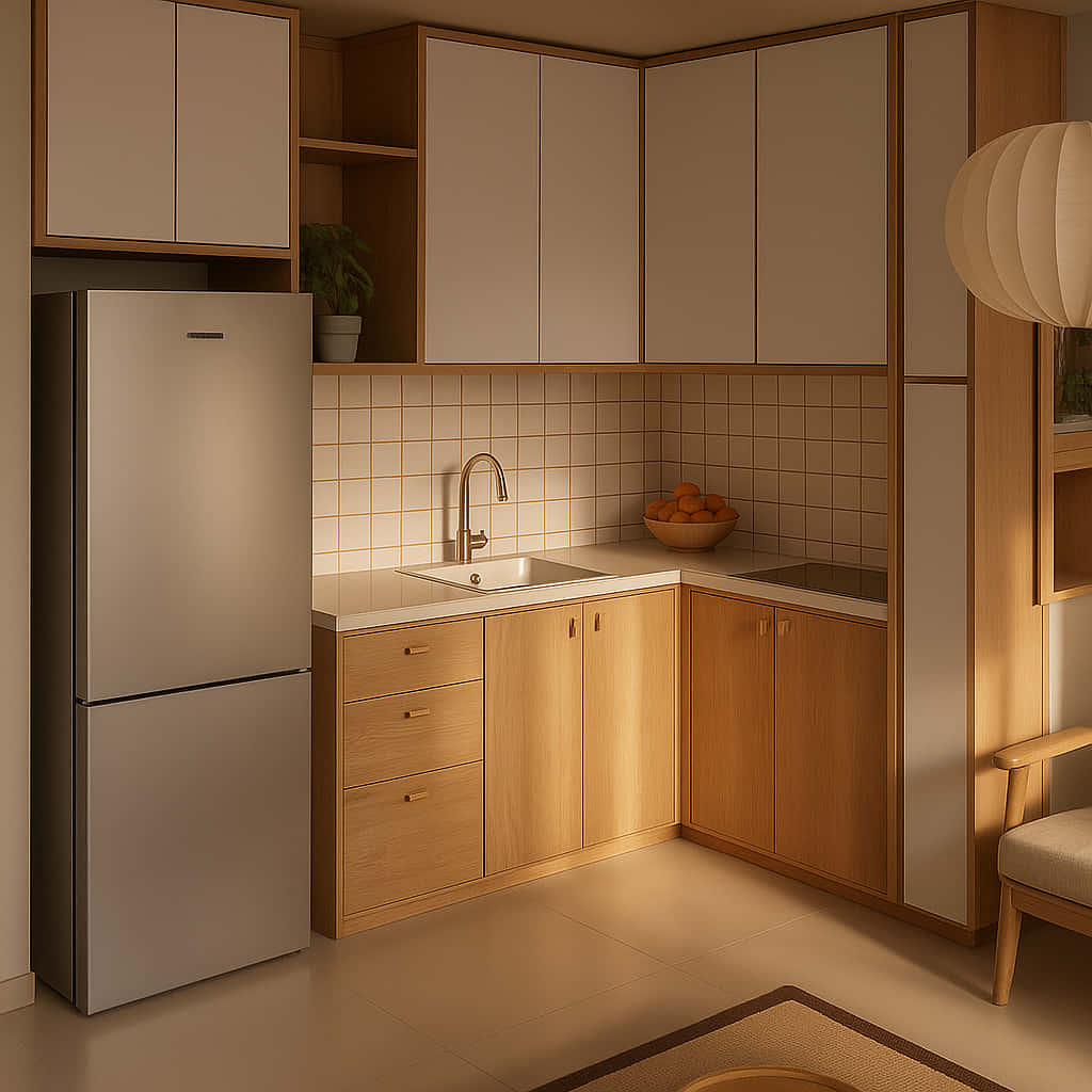 Desain Dapur Minimalis 2x2 Gaya Desain Japandi