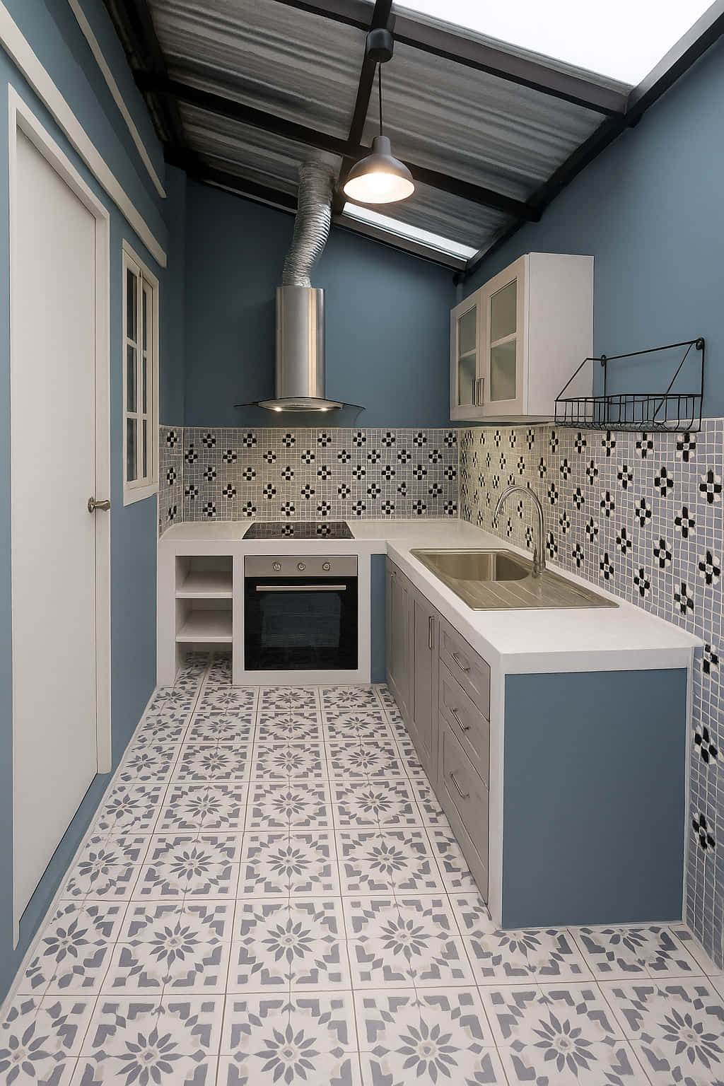GAYA DAPUR DESAIN COASTAL