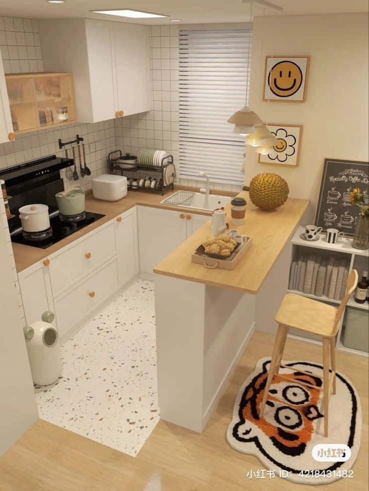 Layout dapur minimalis U shape