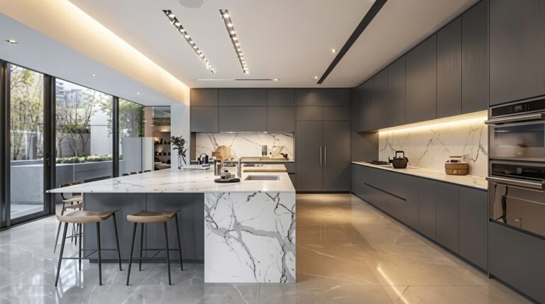 Jasa Interior Kitchen Set Mewah - Jakarta